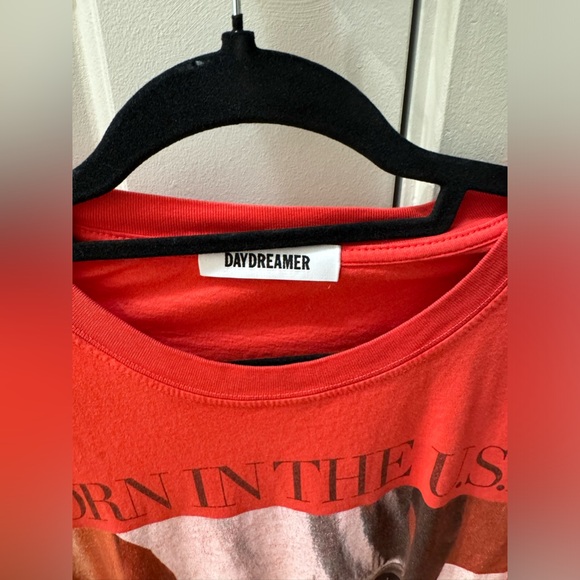 Daydreamer One Size Born In The Usa Red Graphic Top. ❤️⚡️ - Picture 3 of 4